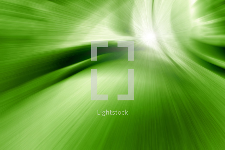 green abstract light 