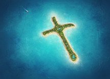cross shaped island