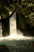Banias waterfall