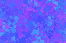 large pink and blue splatter 