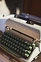 A Remington typewriter - Editorial use only