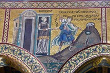 paintings of a biblical scene 