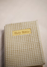 pearl studded Bible