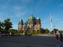 BERLIN, GERMANY - CIRCA JUNE 2019: Berliner Dom (Berlin Cathedral) church
