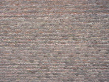 red brick wall useful as a background