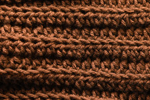 brown knit background 