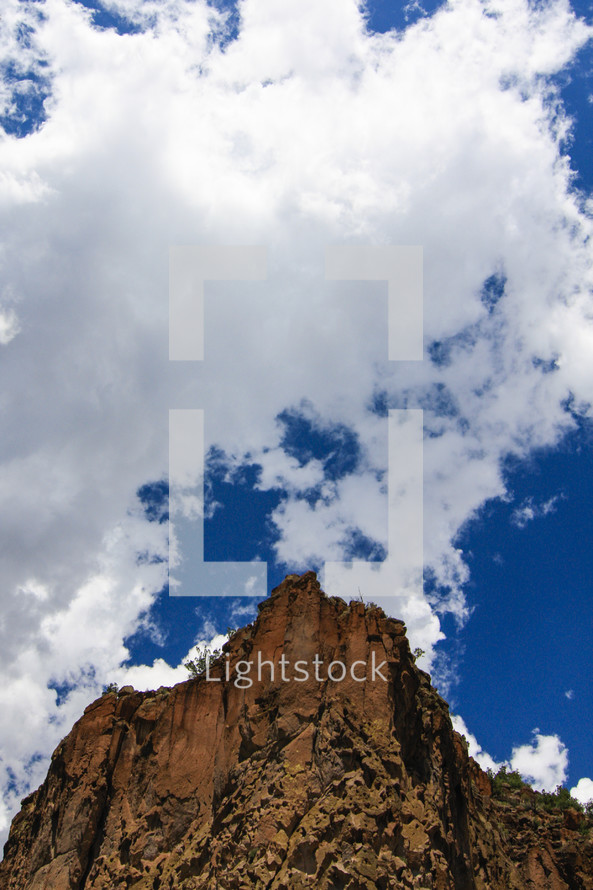 rocky mountain cliff