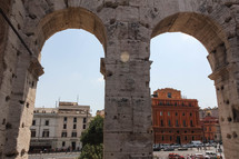 colosseum in Rome arches 
