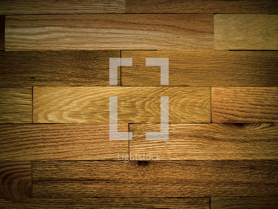 Wood floor planks.