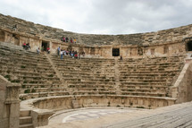 ruins of an ancient coliseum 