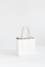 white gift bag 