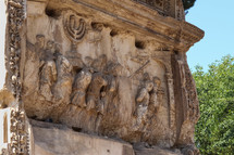 arch of Titus, spoils of Jerusalem