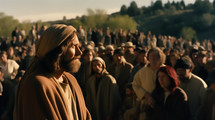 Biblical Man with People
