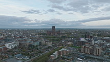 Gothic architecture dominating Liverpool skyline