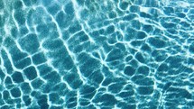 glistening pool water 