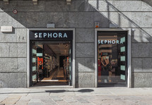 TURIN, ITALY - CIRCA MAY 2016: Sephora stores sell cosmetics, beauty products, fragrances and tools since 1970