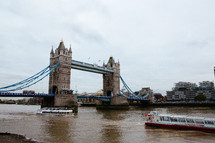 London Bridge over the river Thames 