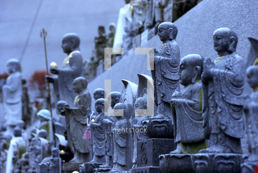 Japanese sculptures