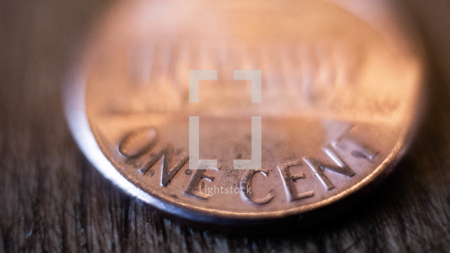 one cent 