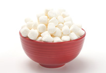 bowl of marshmallows 