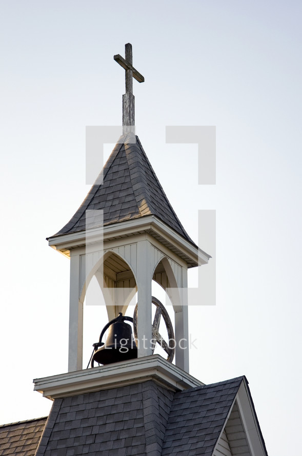bell in a church steeple 