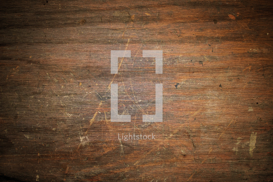 wood background with scratches 