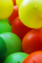colorful plastic balls 