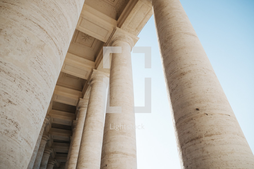 columns in Rome 