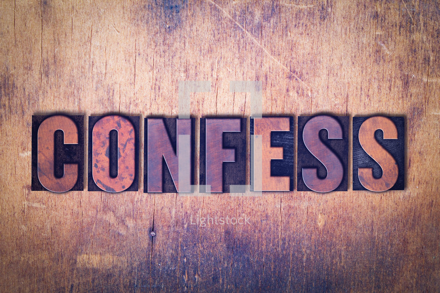 confess 