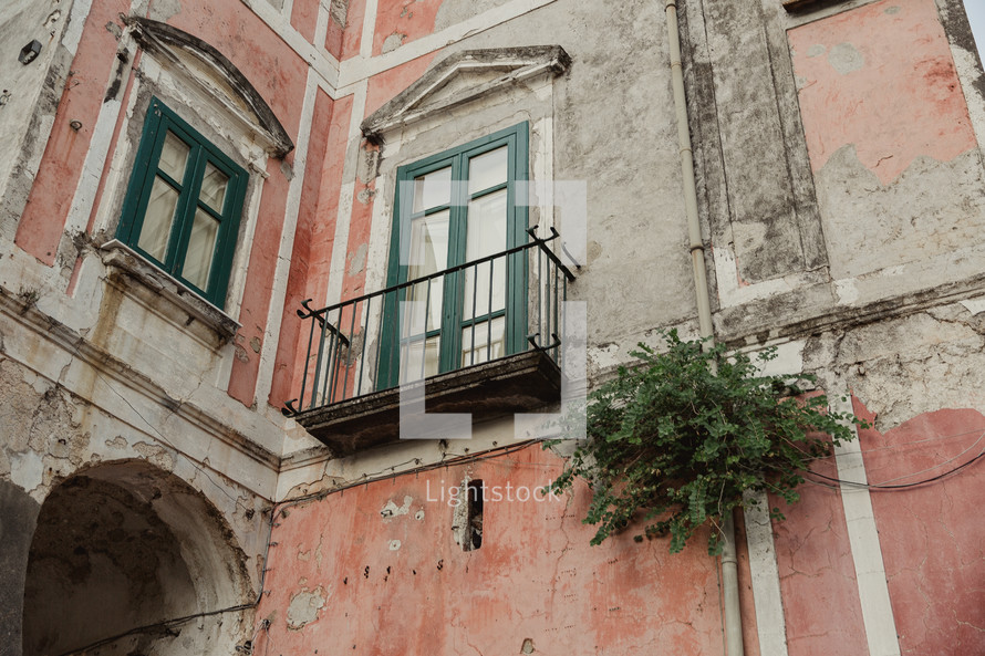 a balcony in Italy 