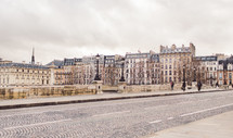cobblestone streets in Paris 