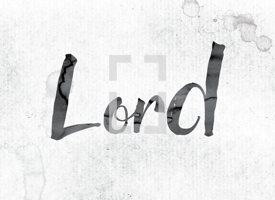 word lord on white background 