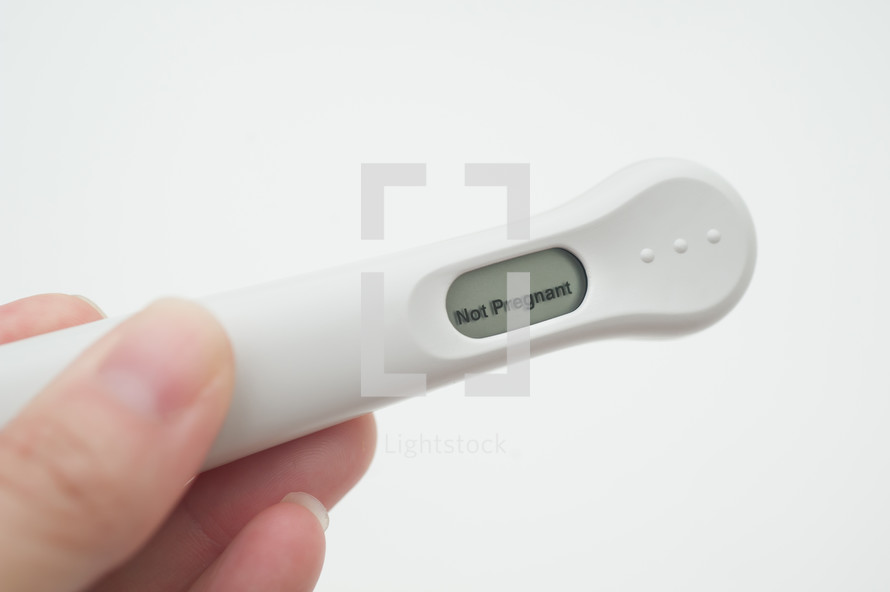 negative pregnancy test 