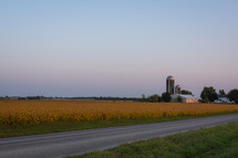 barn and rural setting 