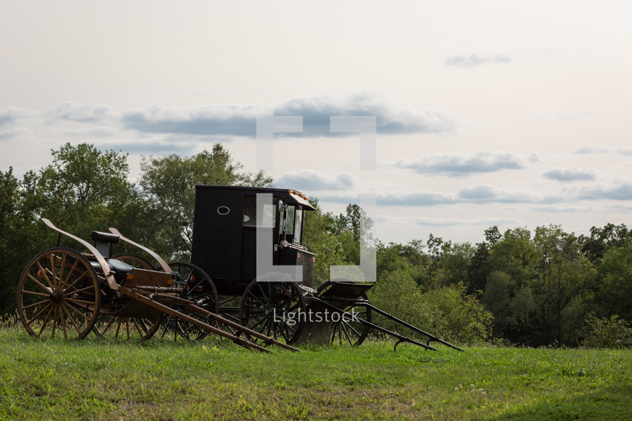 Amish wagon 