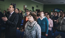 congregation in song 