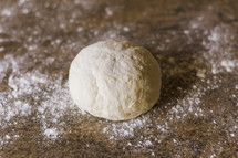 Dough in a ball 