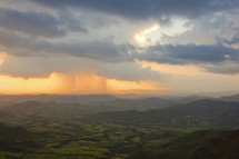rain clouds in Ethiopia