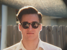 man in sunglasses
