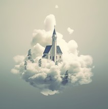 Church built on the clouds
