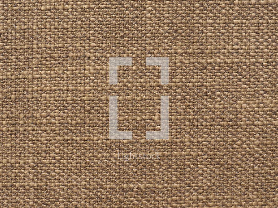 brown burlap hessian fabric swatch useful as a background