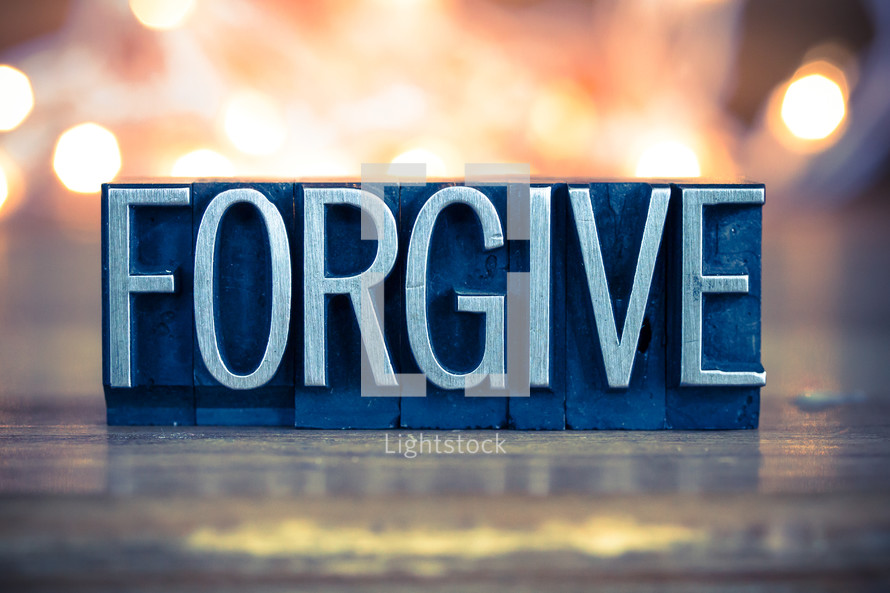 word forgive 