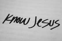 Know Jesus 