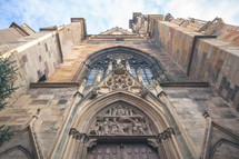 entrance to a cathedral 