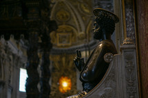 St. Peter's Statue in St. Peter's Basilica