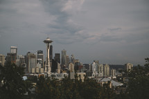 Seattle Space Needle and skyline 