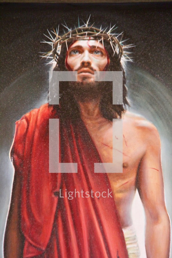 painting of Jesus 