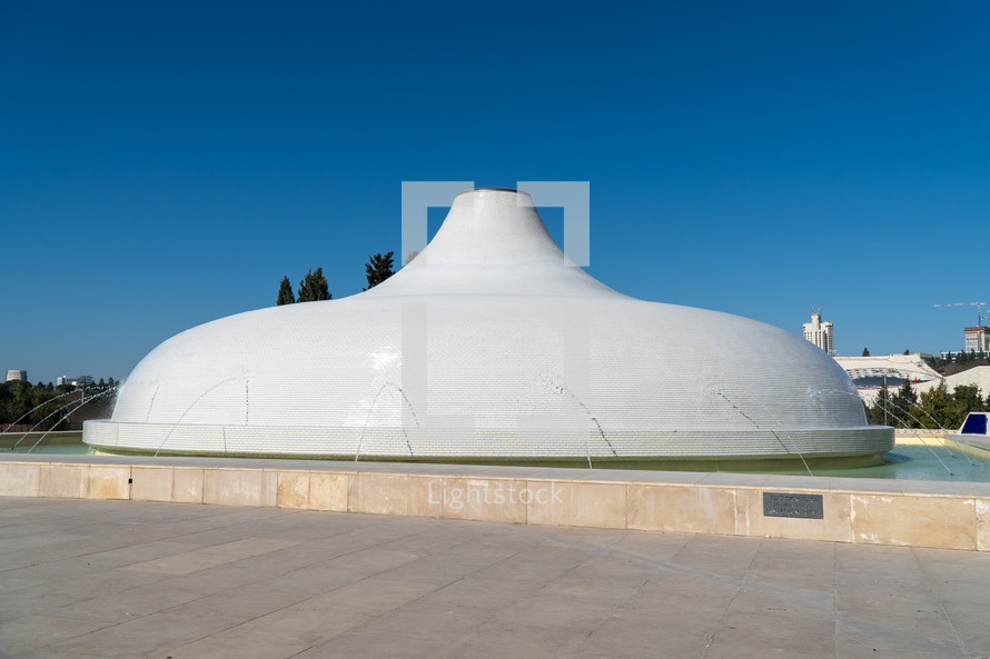 The Shrine of the Book at the The Israel Museum in Jerusalem