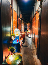 Strange Alley In Tokyo Street