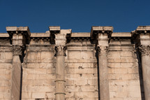 columns in Greece 